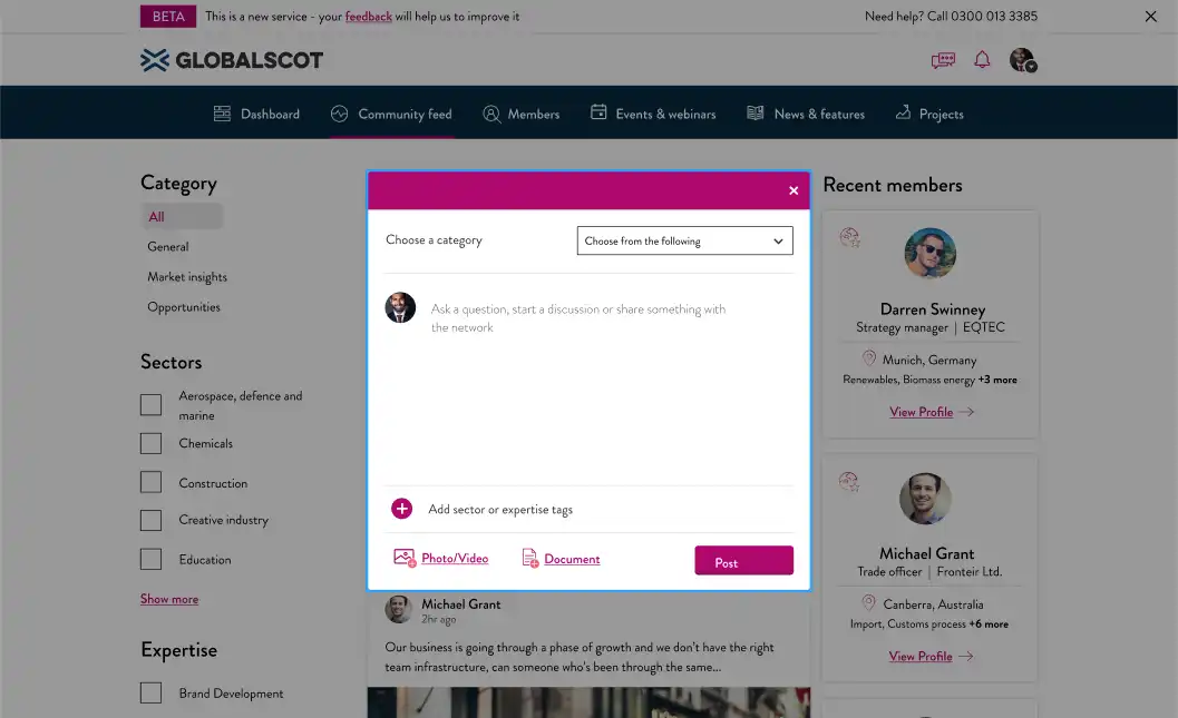 GlobalScot screenshot