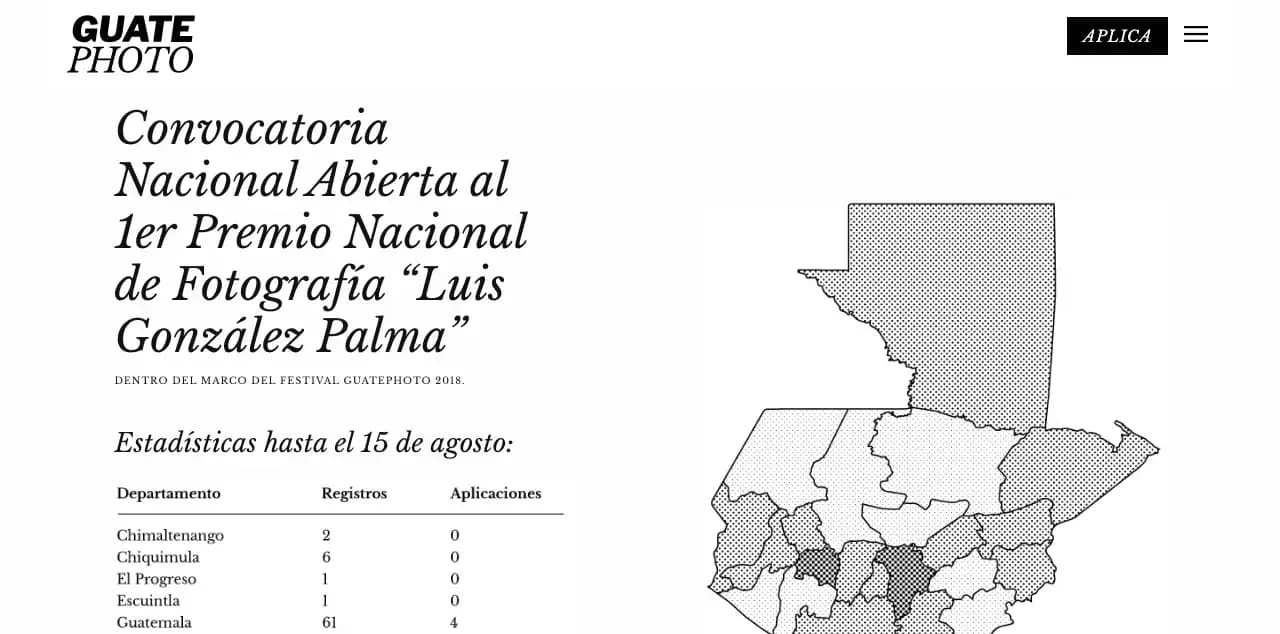 Guatephoto screenshot