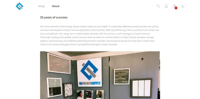 IQ Builder Supply screenshot