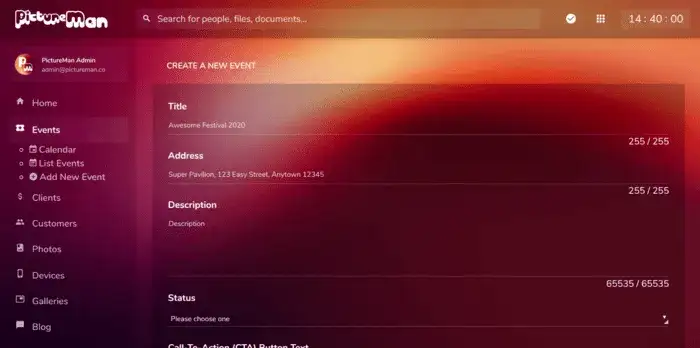 Pictureman screenshot