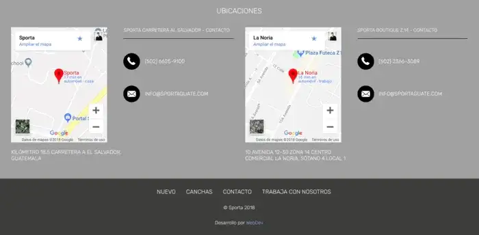 Sporta Gym screenshot